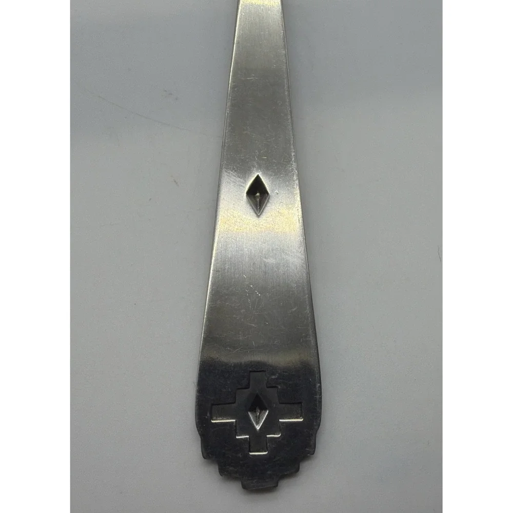 Zia International Stainless Steel 1990-93 Flat Handle Master Butter Knife‎